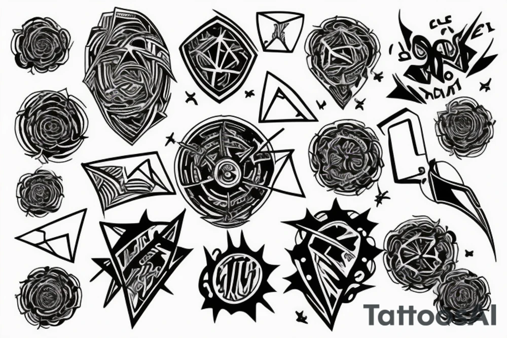 decentralized network tattoo idea