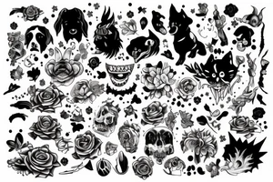 Mi perra súper feliz tattoo idea
