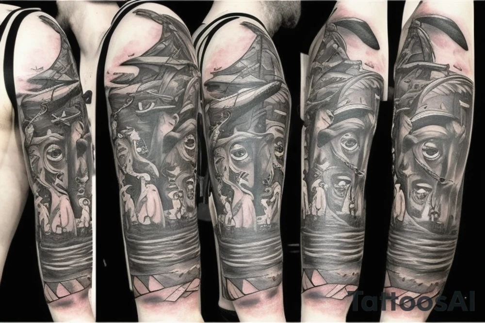 Weed pirate tattoo idea