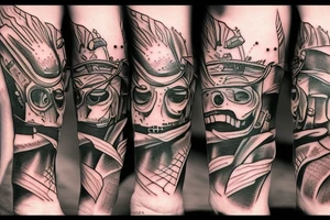 Weed pirate tattoo idea