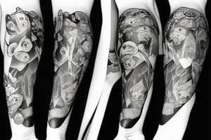 a bear tattoo idea