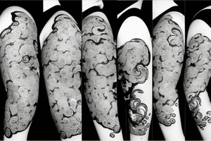 Yin and Yang, raspberry, wind tattoo idea