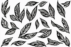 italian olive branch with a dove tattoo idea
