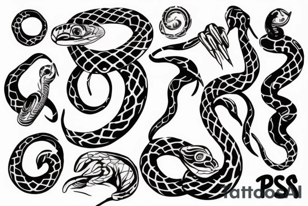 Snake tattoo idea