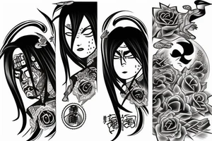 Itachi uchia tatto tattoo idea