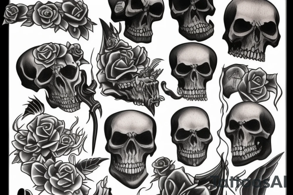 Grimreaper tattoo idea