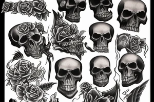 Grimreaper tattoo idea