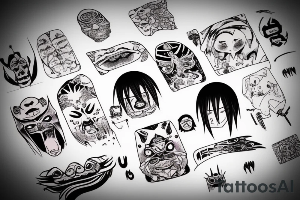 Itachi uciha tattoo idea