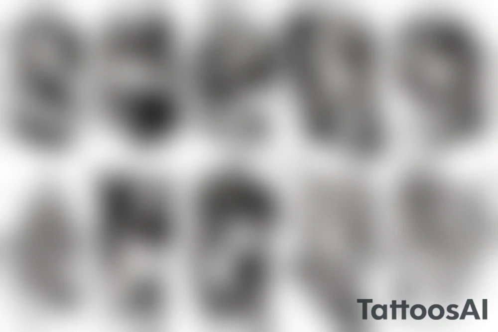 Anime tattos tattoo idea