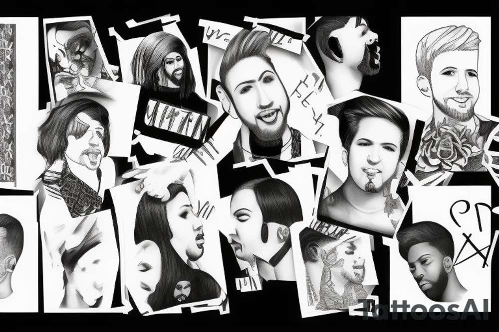 pentatonix tattoo idea