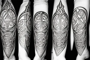 caduceus staff tattoo idea