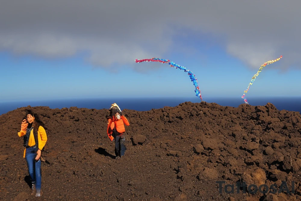 Dos manos, una de ellas saliendo de la parte central-derecha con la palma hacia abajo, otra mano saliendo de la parte central-izquierda con la palma hacia arriba. Entre las manos hay tres constelaciones, el cinturón de Orión, Cassiopeia y la osa mayor, con solamente los puntos y líneas que los conectan, también entre las constelaciones esta el planeta saturno con un cohete despegando de él. tattoo idea
