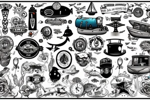 Submarine tattoo idea
