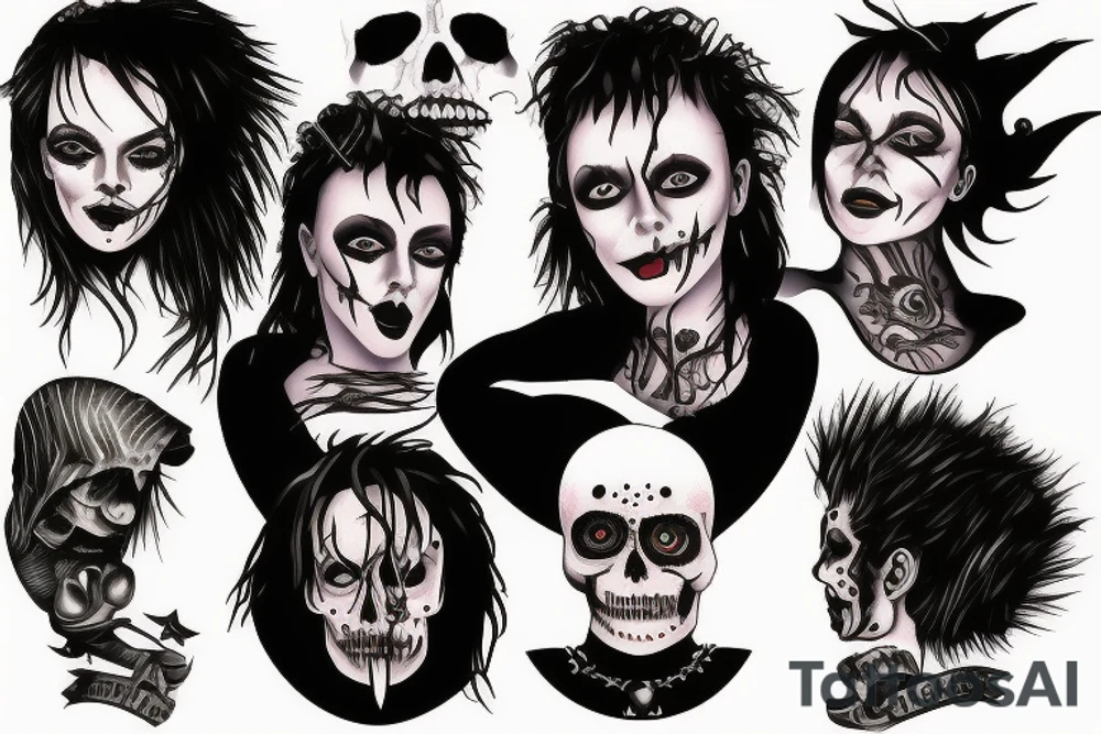 Edward scissor hands tattoo idea