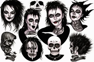 Edward scissor hands tattoo idea
