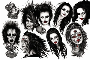 Edward scissor hands tattoo idea
