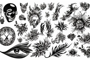222 444 tattoo idea