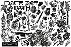 Date of birth, 11/09/2015 tattoo idea