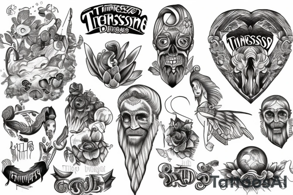 Tennessee god tattoo idea