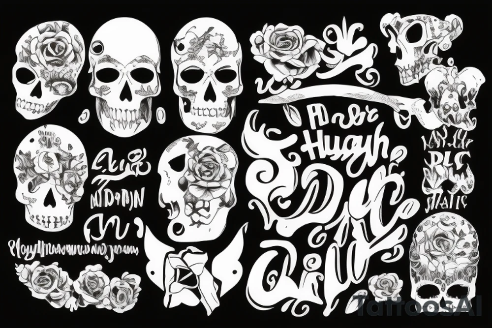 The name Hugh tattoo idea