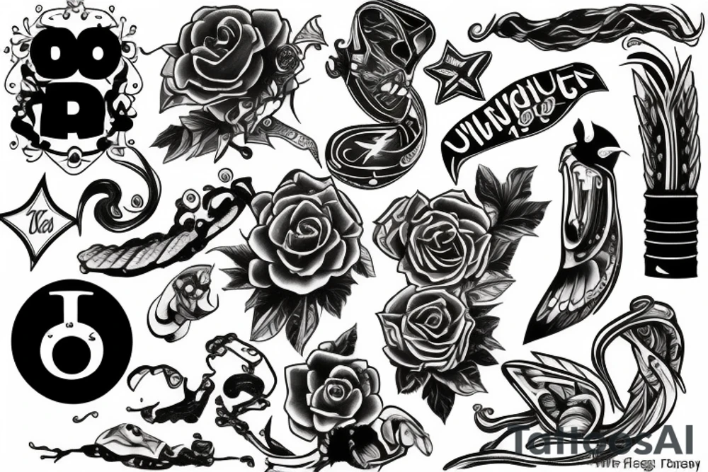 The name Hugh tattoo idea