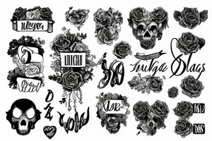 The name Hugh tattoo idea