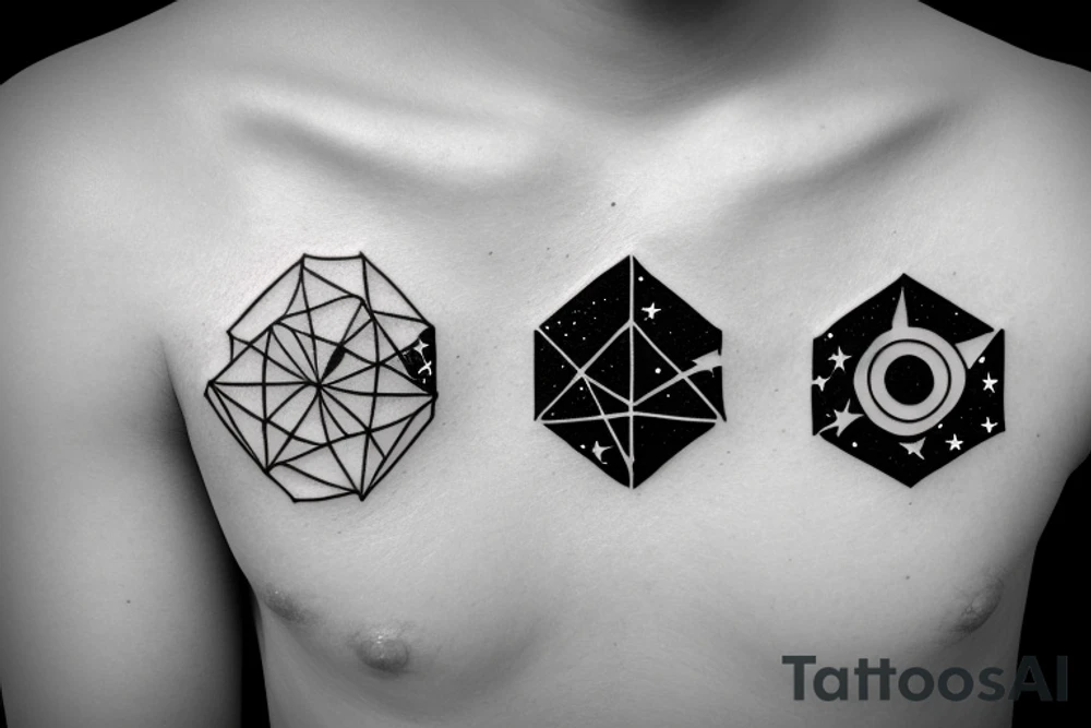 Gemini constellation tattoo idea