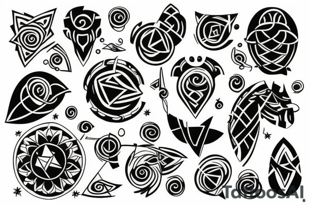 Gemini tattoo idea