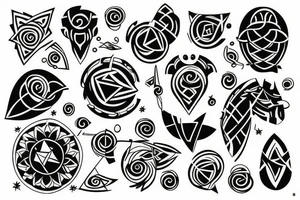Gemini tattoo idea