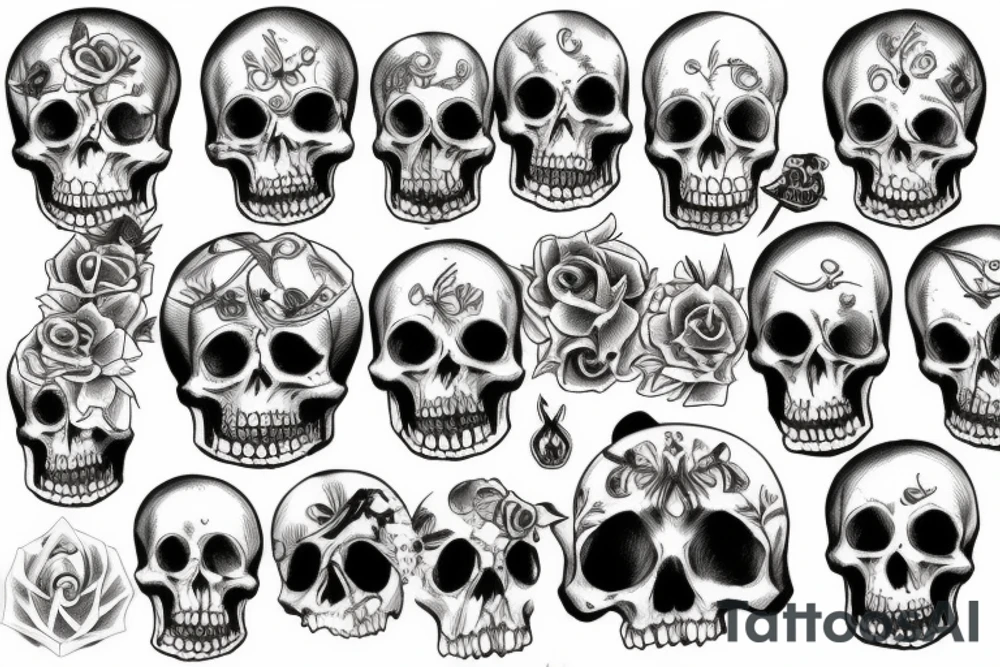 memento mori tattoo idea