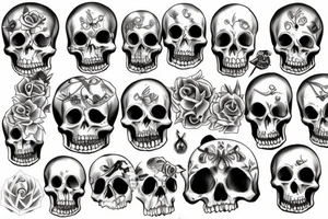 memento mori tattoo idea