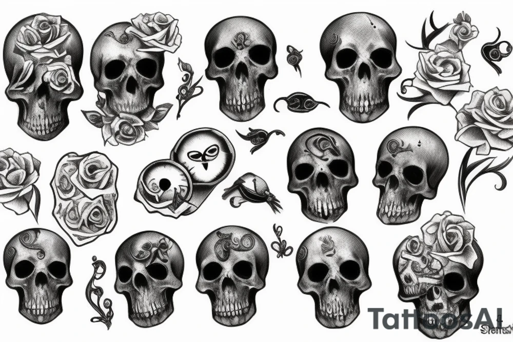 memento mori tattoo idea