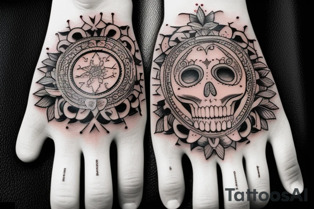 words; memento mori hand tattoo tattoo idea