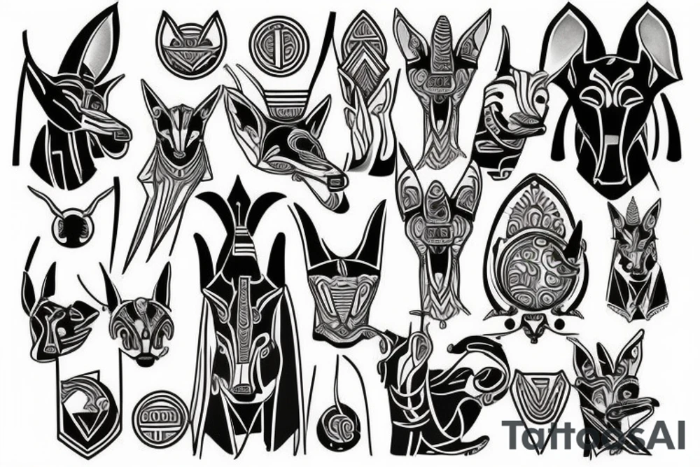 Anubis tattoo idea