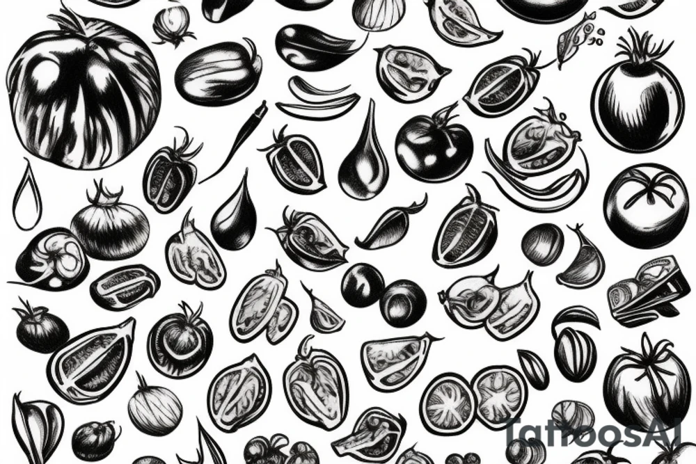 tomatoe tattoo idea