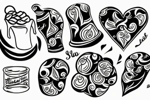 salsa tattoo idea