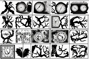 Time heals all wounds, but time leaves the nasties scars tattoo idea