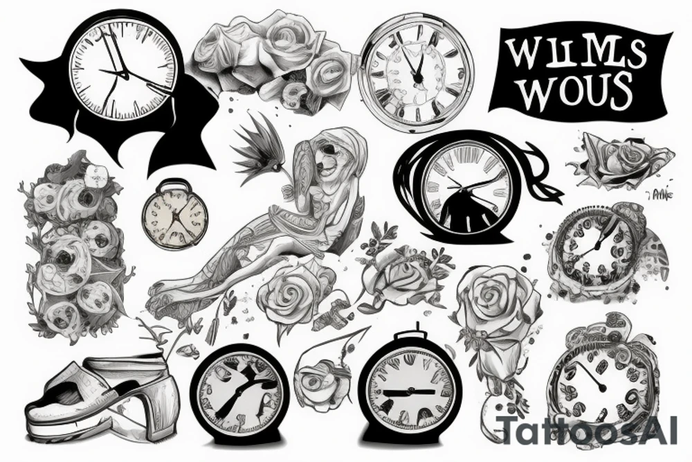 Time heals all wounds, but time leaves the nasties scars tattoo idea