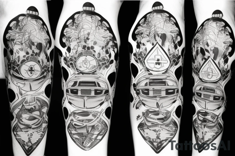 ambulance tattoo idea