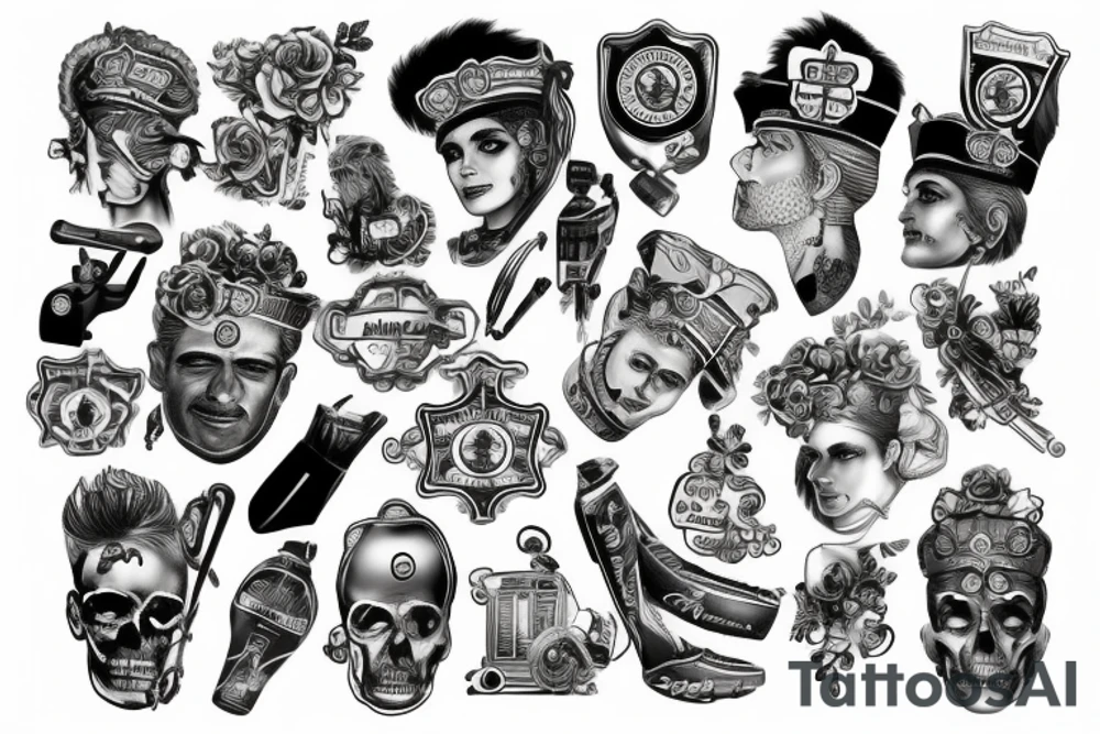 ambulance tattoo idea