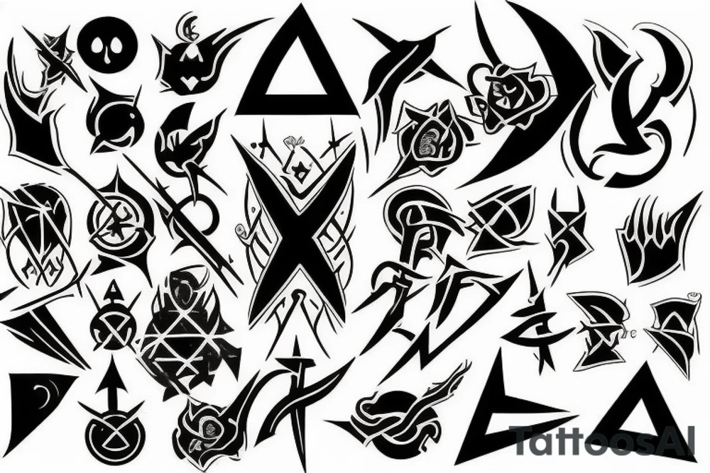 Sinister symbol tattoo idea