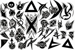 Sinister symbol tattoo idea
