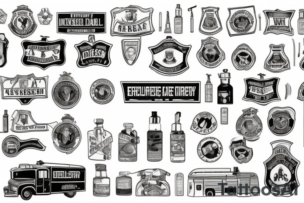 America, Emergency Medical Services tattoo idea