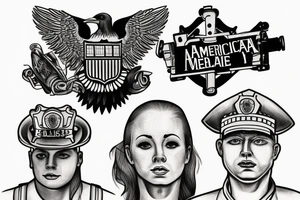 America, Emergency Medical Services tattoo idea