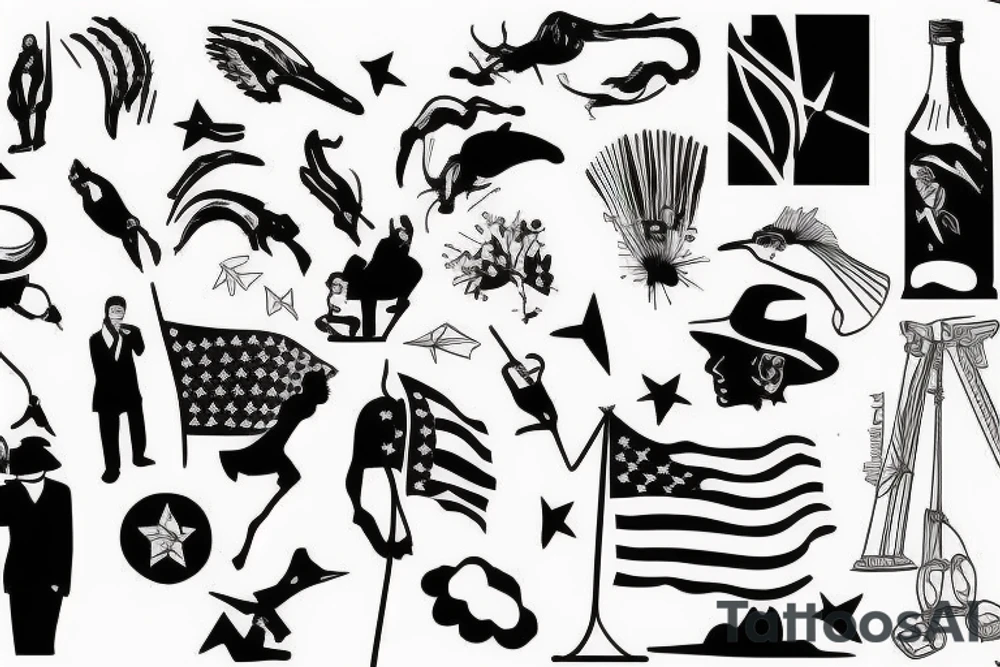 Made in the U.S.A tattoo idea