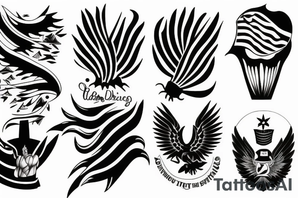 Made in the U.S.A tattoo idea