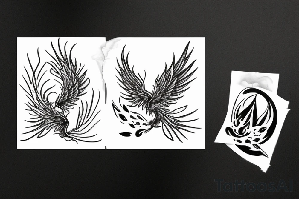phoenix tattoo idea