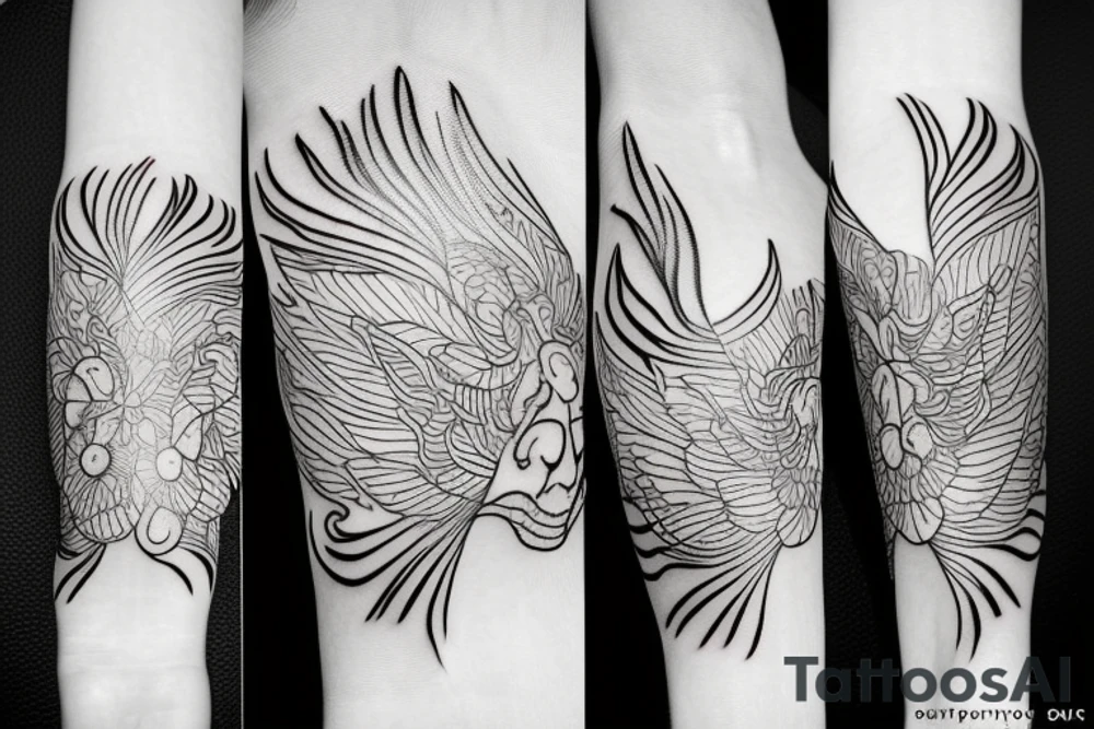 phoenix tattoo idea