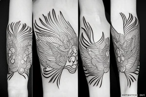 phoenix tattoo idea