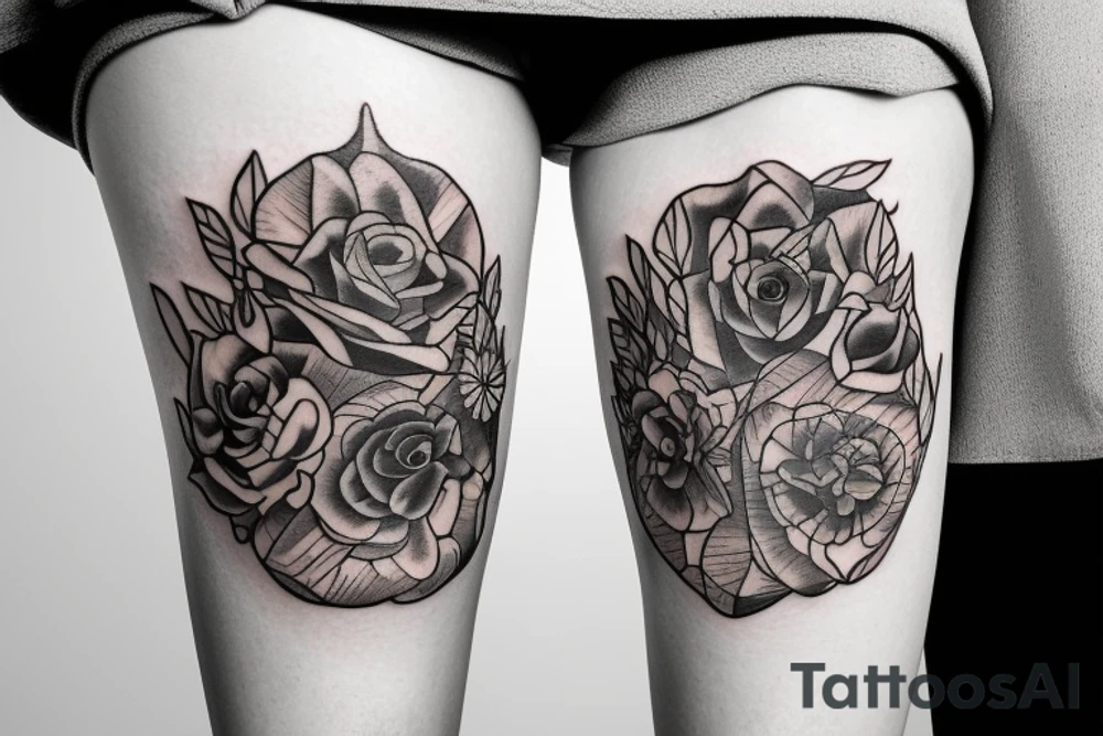 Germany tattoo for thigh tattoo idea